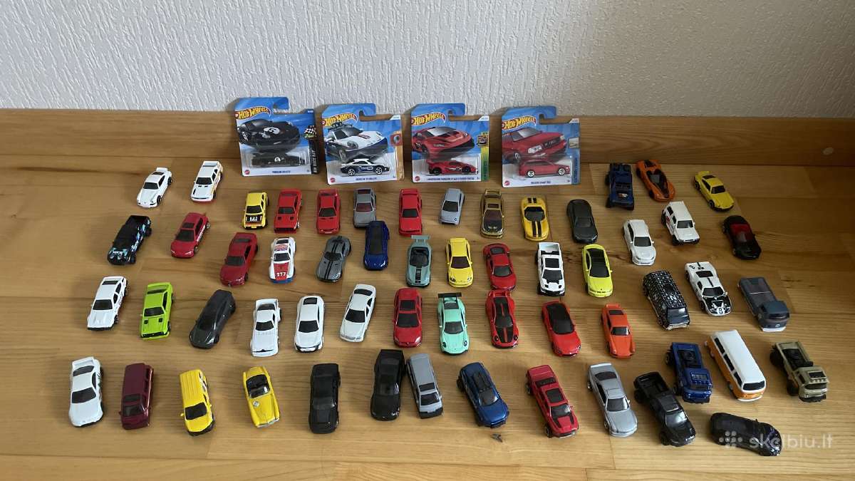 Didelė automobilių modeliukų kolekcijahw - nuotraukos Nr. 2