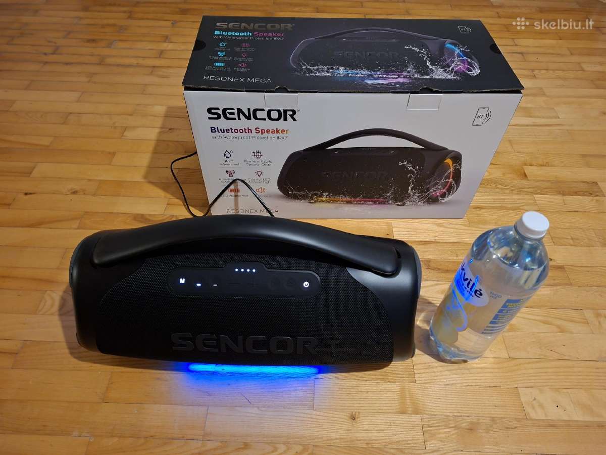 Belaidė Bluetooth Kolonėlė Sencor Resonex Mega 190 - nuotraukos Nr. 3