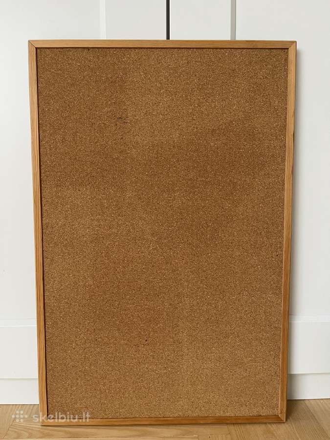 60x40 cm dvipusė kamštinė lenta - nuotraukos Nr. 2