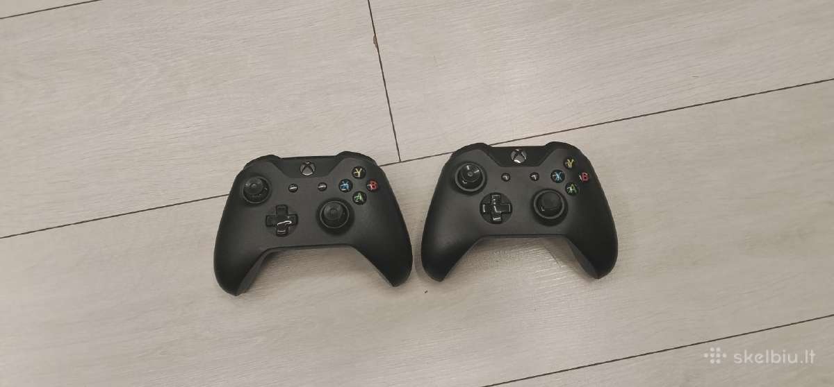 Xbox One S 500gb + 2 pulteliai + Gta 5 + laidai - nuotraukos Nr. 2