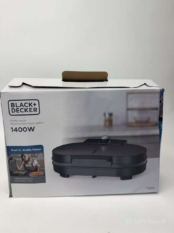 Black+decker vaflių keptuvė - nuotraukos Nr. 11
