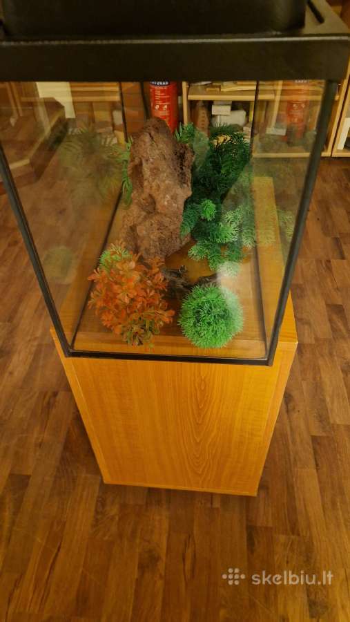 Naujas akvariumas 70litrų- 55€. - nuotraukos Nr. 2