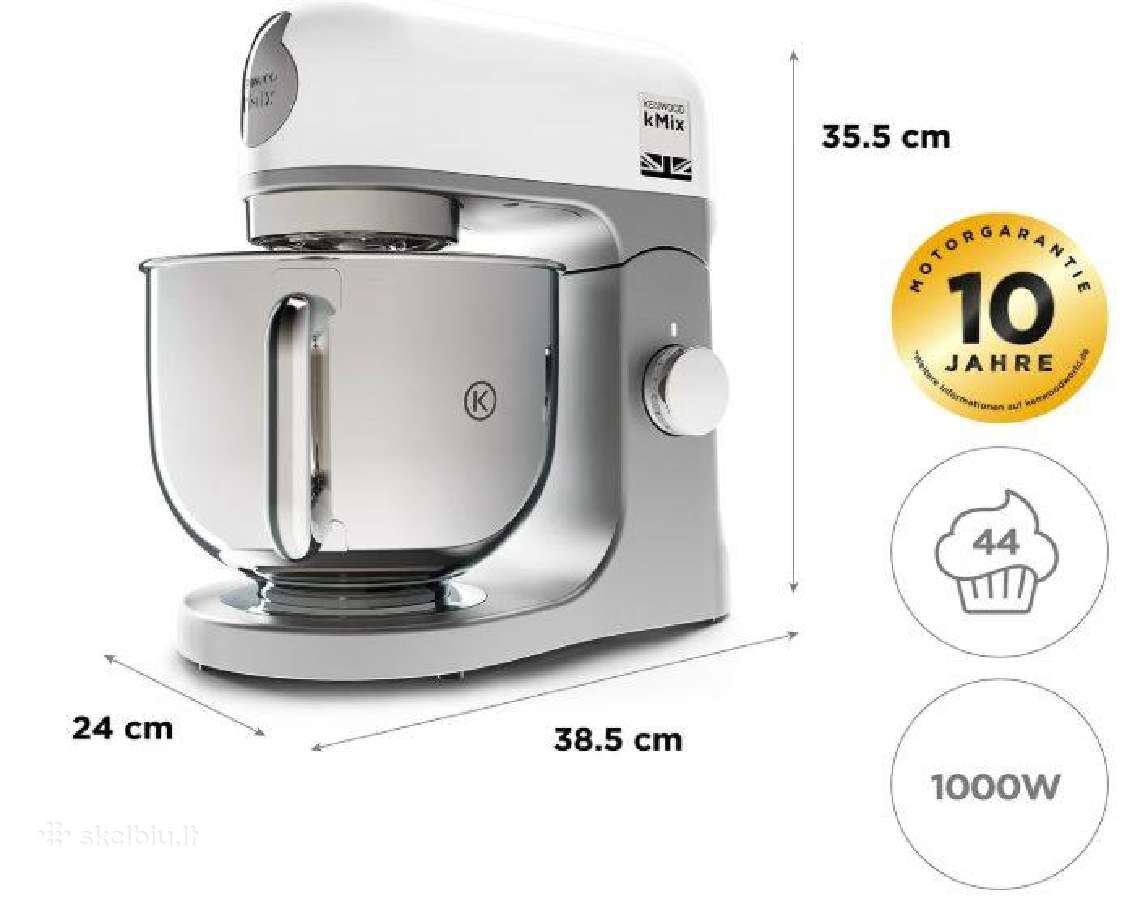 Kenwood kmix virtuvinė mašina - nuotraukos Nr. 2