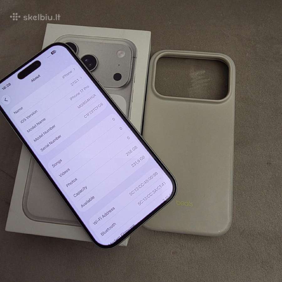 Parduodu Apple 17 Pro - nuotraukos Nr. 8