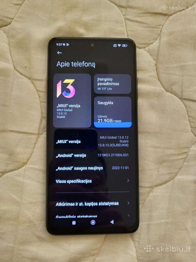 Xiaomi Mi 10t Lite 5G - nuotraukos Nr. 4