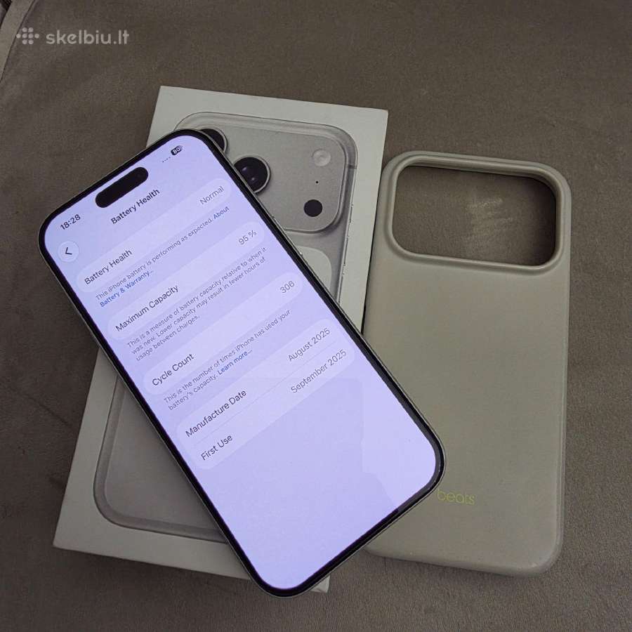 Parduodu Apple 17 Pro - nuotraukos Nr. 10