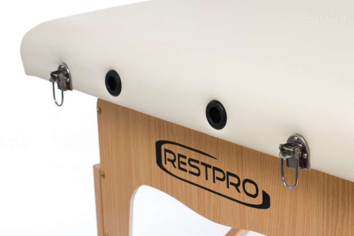 Sulankstomas masažo stalas Restpro Classic-2 Cream - nuotraukos Nr. 9