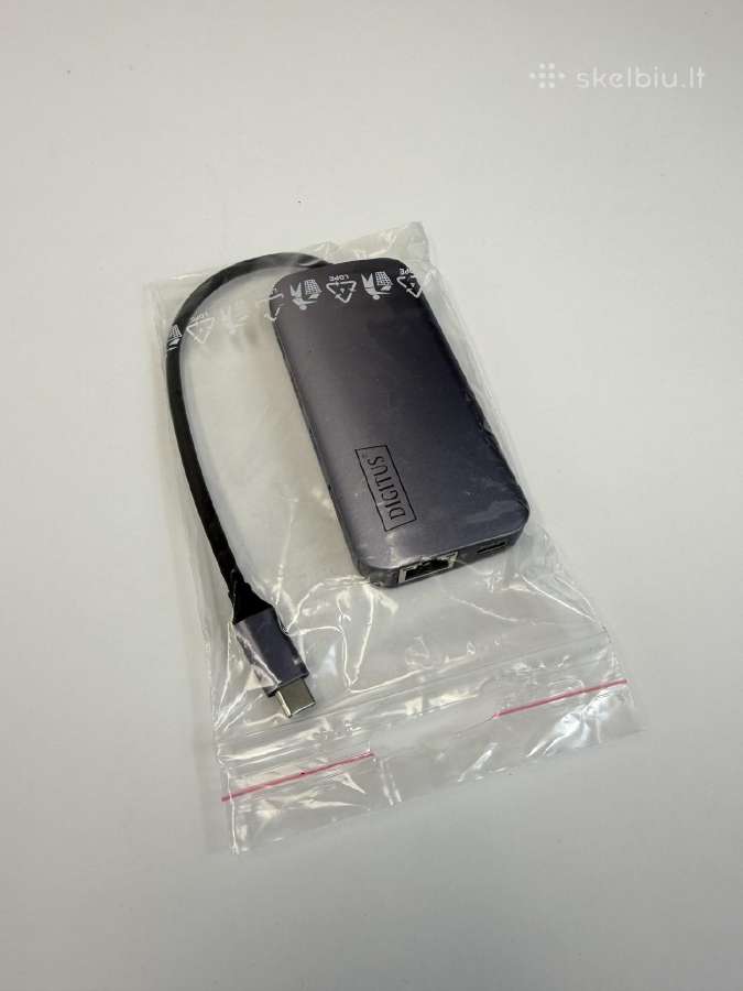 Digitus Da-70884 Usb-c šakotuvas 8 jungtys - nuotraukos Nr. 2