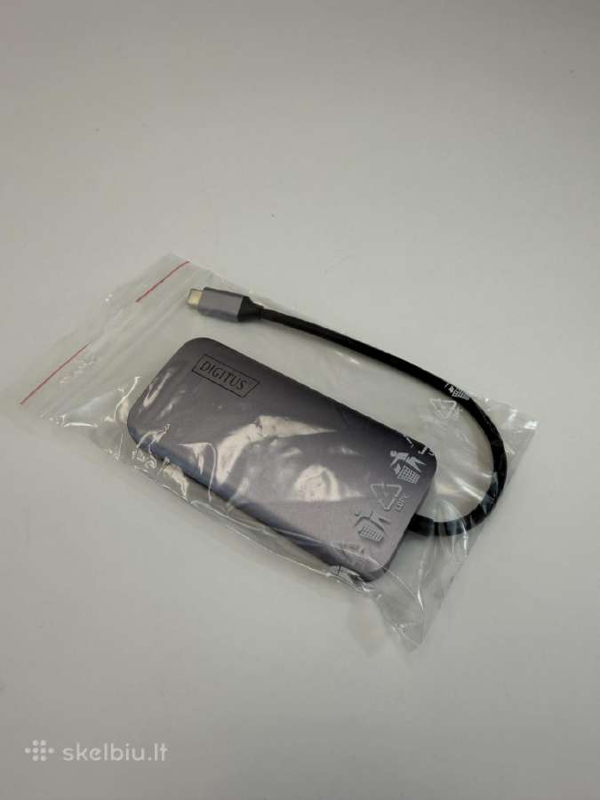 Digitus Da-70884 Usb-c šakotuvas 8 jungtys - nuotraukos Nr. 3