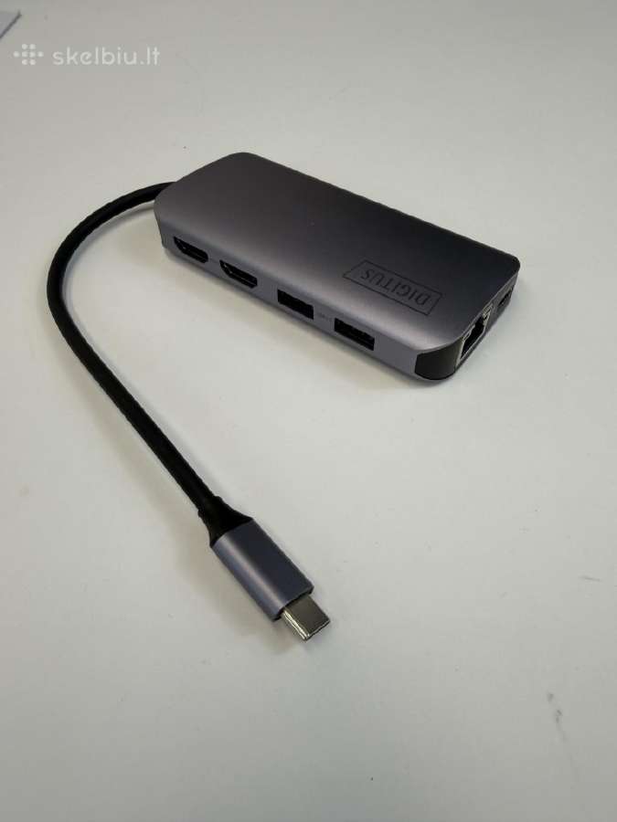 Digitus Da-70884 Usb-c šakotuvas 8 jungtys - nuotraukos Nr. 4