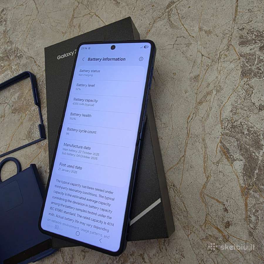Parduodu Samsung Flip 7 5G 512gb - nuotraukos Nr. 8
