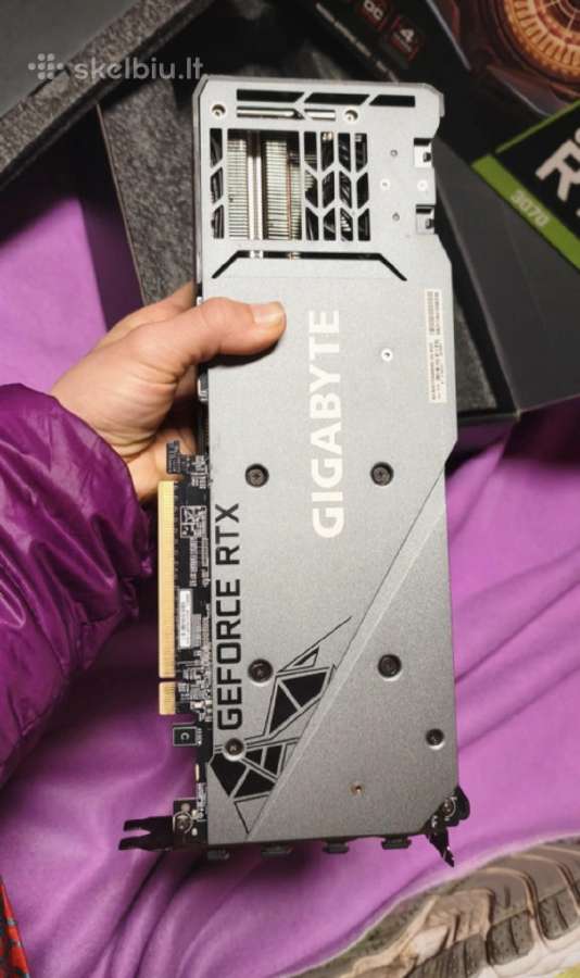Parduodu Gigabyte Geforce Rtx 3070 8gb - nuotraukos Nr. 4