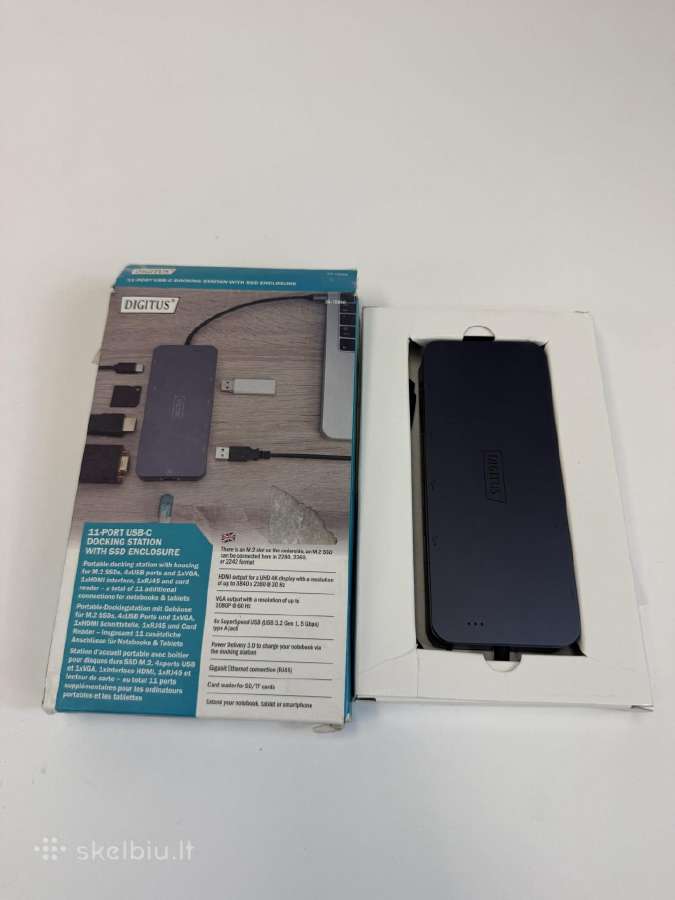 Digitus Da-70896 Usb-c 11 jungčių - nuotraukos Nr. 3