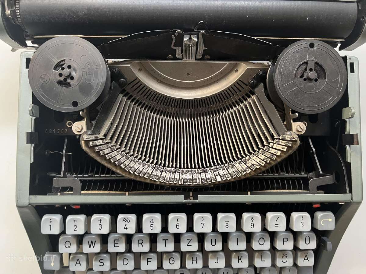 Torpedo-werke A.g. 1953 metų rašomoji mašinėlė - nuotraukos Nr. 5