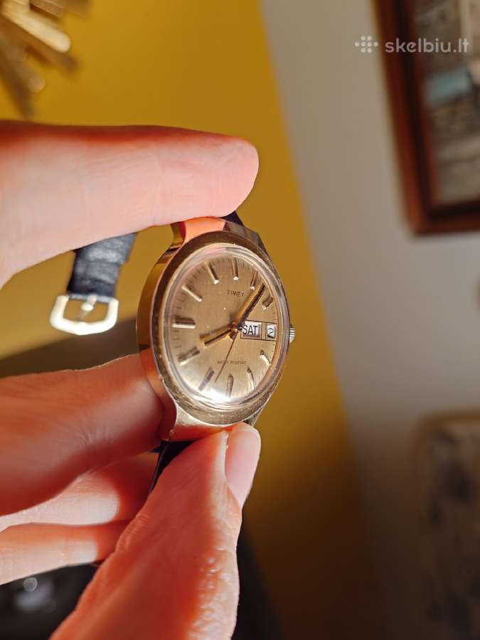 Timex vintažinis laikrodis - nuotraukos Nr. 5