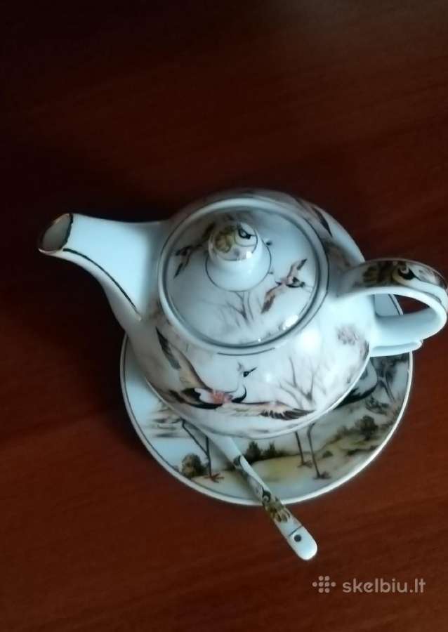 Porcialinis arbatinukas su puodeliu - nuotraukos Nr. 4