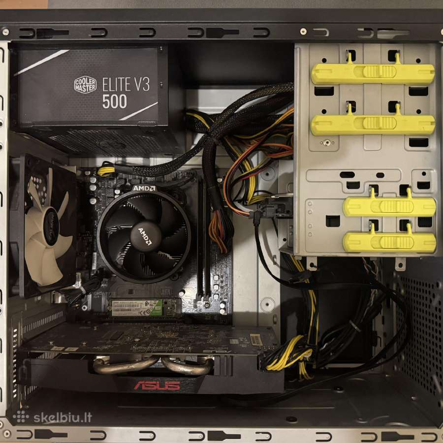 Ryzen5 2600/16gb RAM/rx 570 kompiuteris zaidimams - nuotraukos Nr. 2