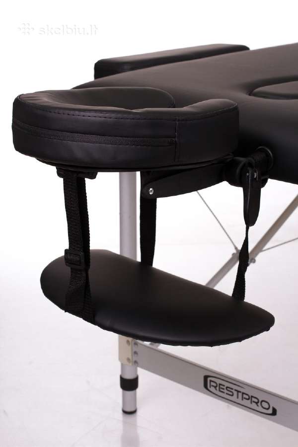 Sulankstomas masažo stalas Restpro® Alu 2 (L) Blac - nuotraukos Nr. 10