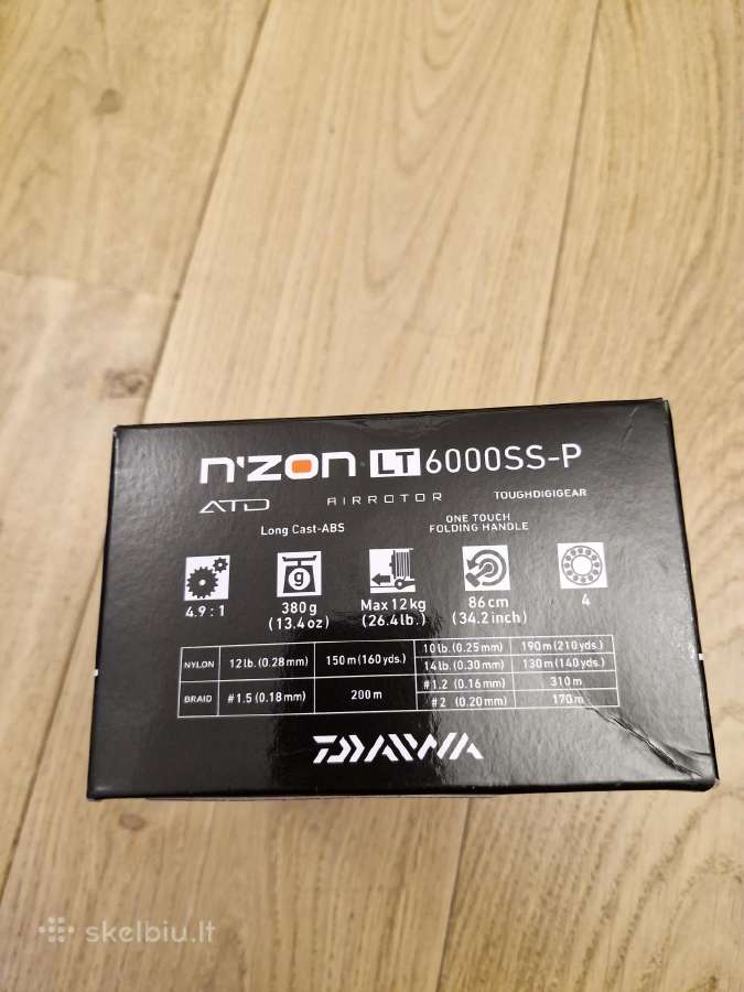 Kaip nauja Daiwa N Zon 6000 ritė - nuotraukos Nr. 10
