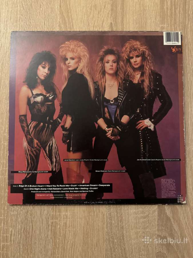 Vixen 1988 Lp vinyl - nuotraukos Nr. 2