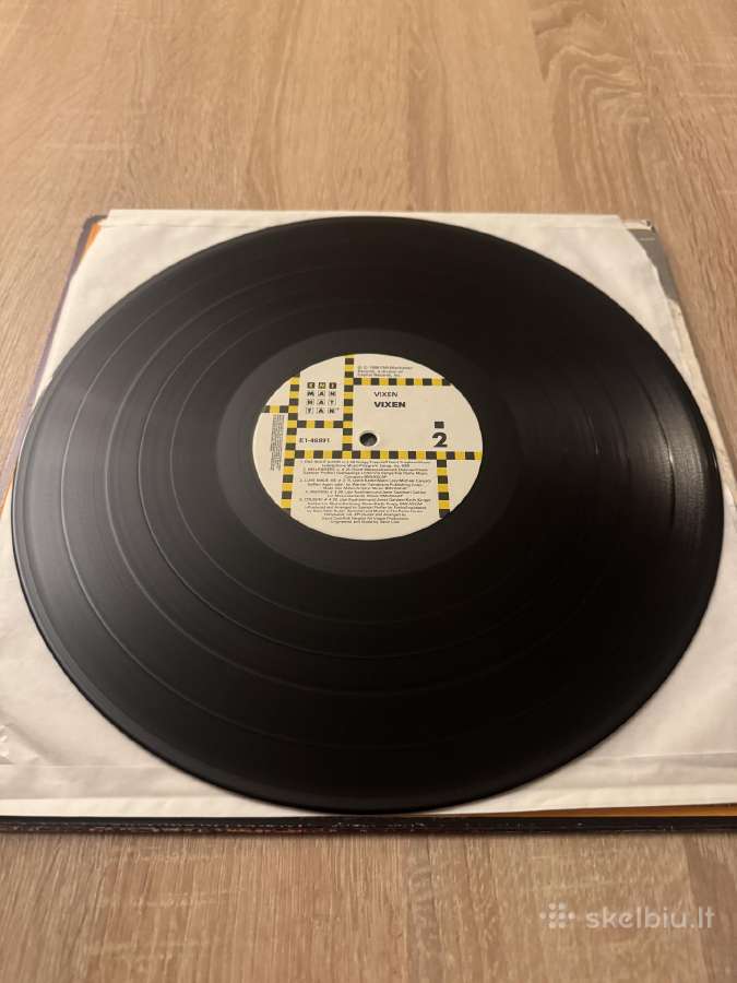 Vixen 1988 Lp vinyl - nuotraukos Nr. 7