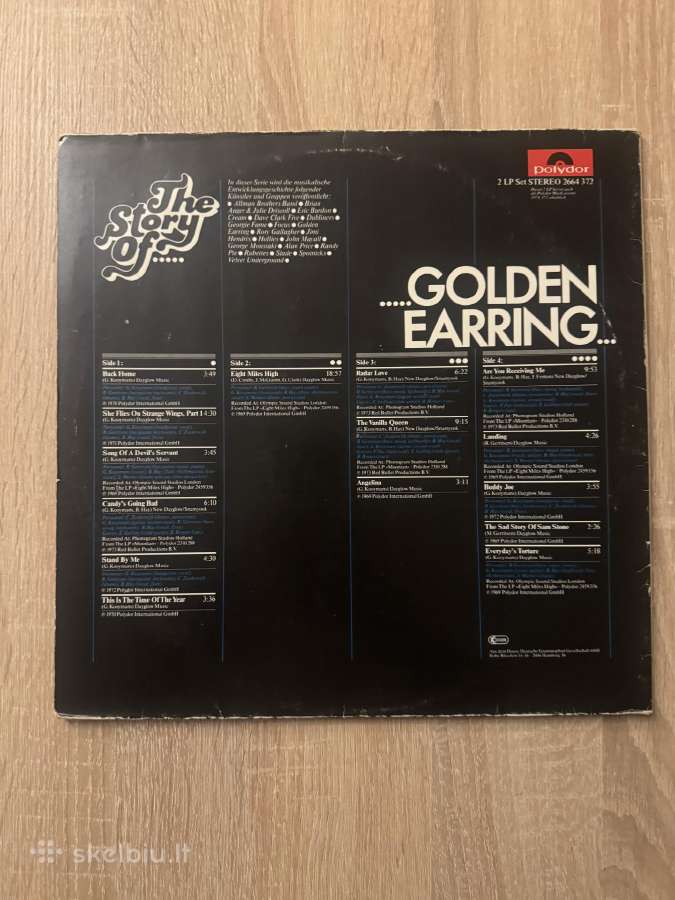 Golden Earring – The Story Of 2xlp 1978 - nuotraukos Nr. 2