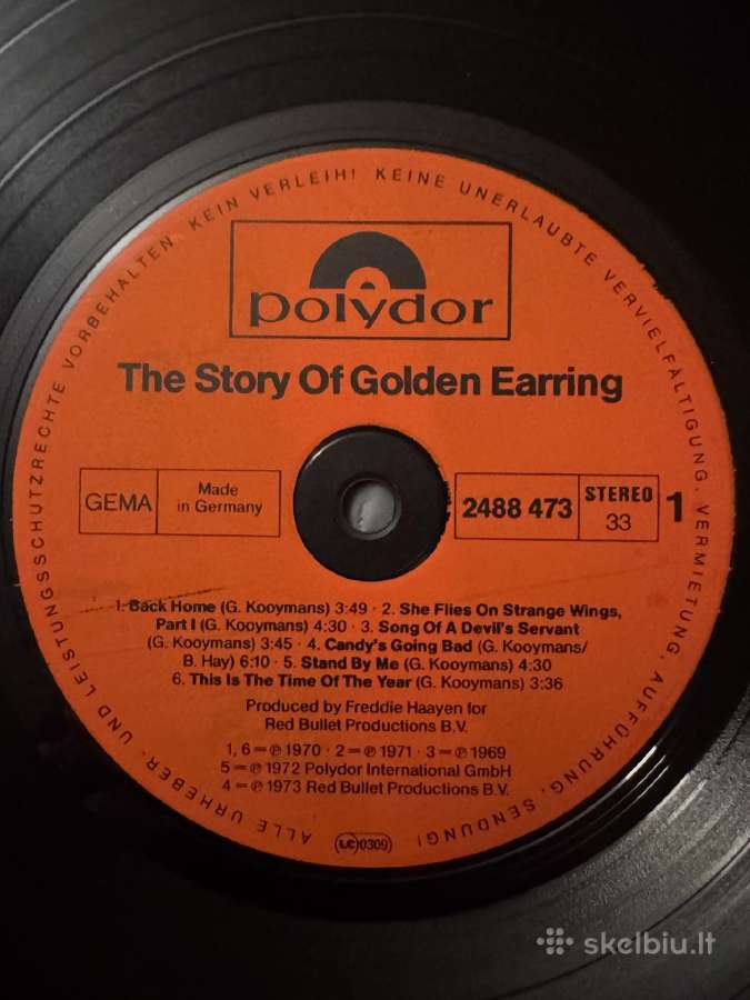 Golden Earring – The Story Of 2xlp 1978 - nuotraukos Nr. 5