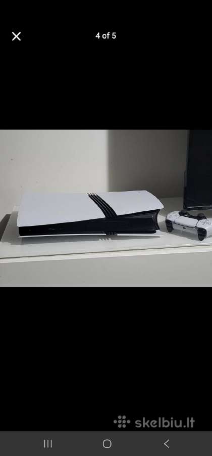 Ps 5 Slim/pro 1tb 2tb disc edition - nuotraukos Nr. 3