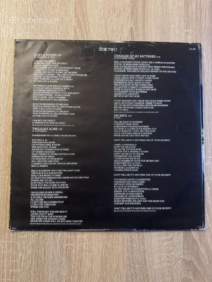 Golden Earring – Cut 1982 Lp vinyl - nuotraukos Nr. 4
