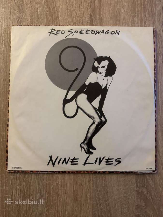 Reo Speedwagon – Nine Lives 1979 Lp vinyl - nuotraukos Nr. 5