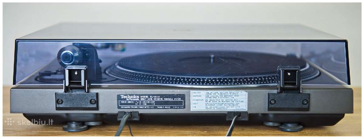 Technics SL-1910 Technics SL-1610 - nuotraukos Nr. 25