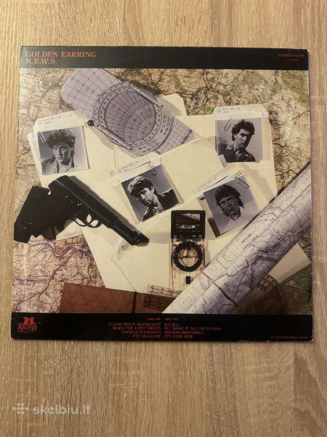 Golden Earring – N.e.w.s. 1984 Lp vinyl - nuotraukos Nr. 2