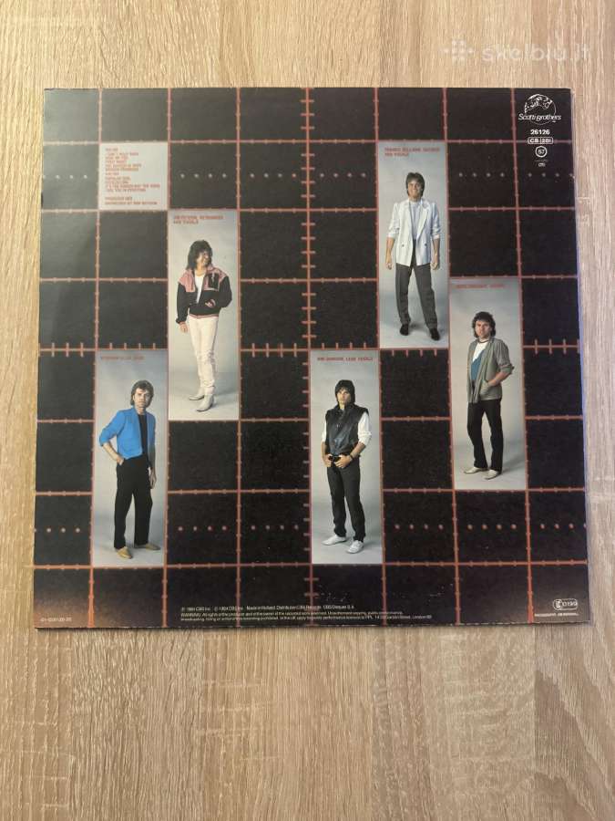 Survivor – Vital Signs 1984 Lp vinyl - nuotraukos Nr. 2