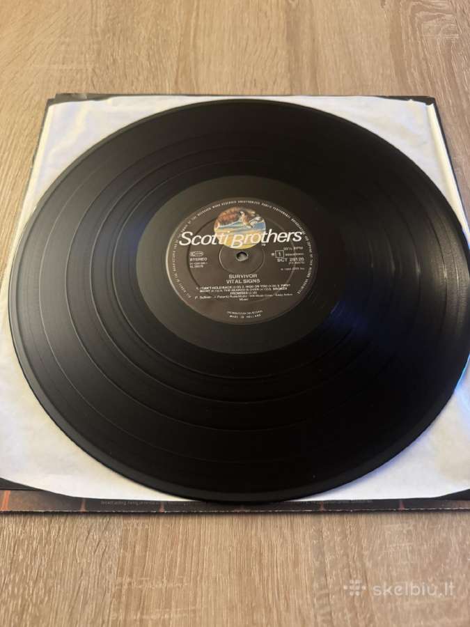 Survivor – Vital Signs 1984 Lp vinyl - nuotraukos Nr. 5