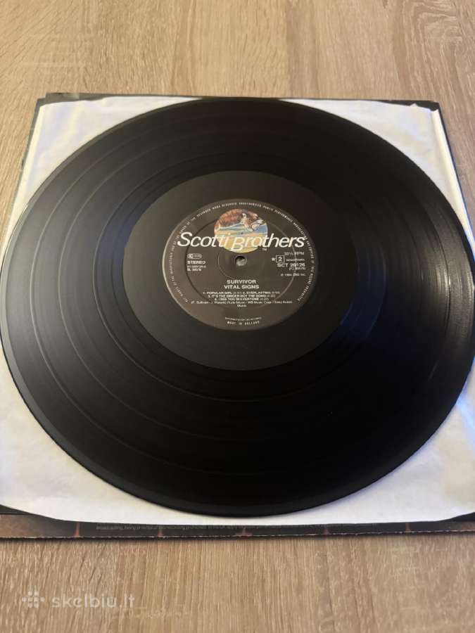 Survivor – Vital Signs 1984 Lp vinyl - nuotraukos Nr. 7