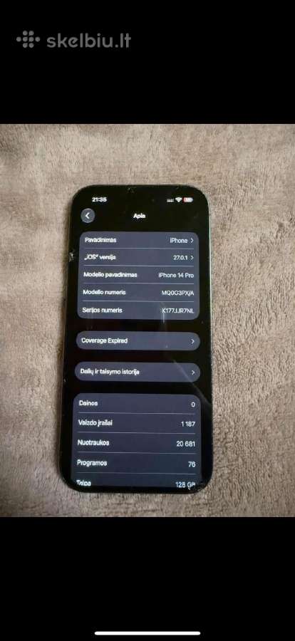 iPhone 14 pro - nuotraukos Nr. 3