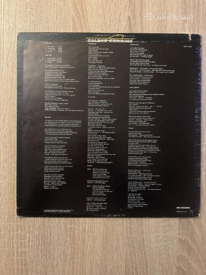 Golden Earring – To The Hilt 1976 Lp vinyl - nuotraukos Nr. 3