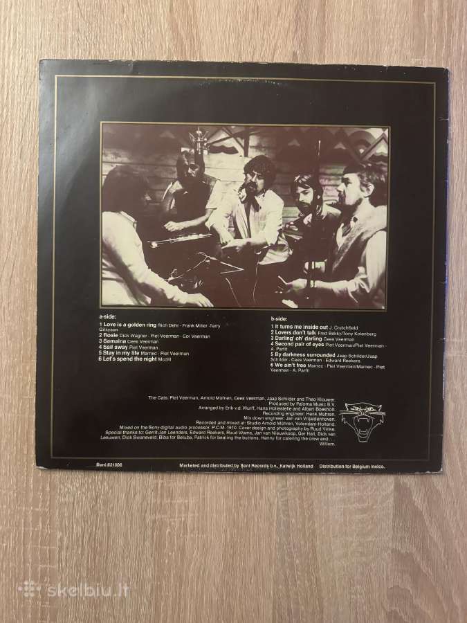 The Cats – Third Life 1983 Lp vinyl - nuotraukos Nr. 2