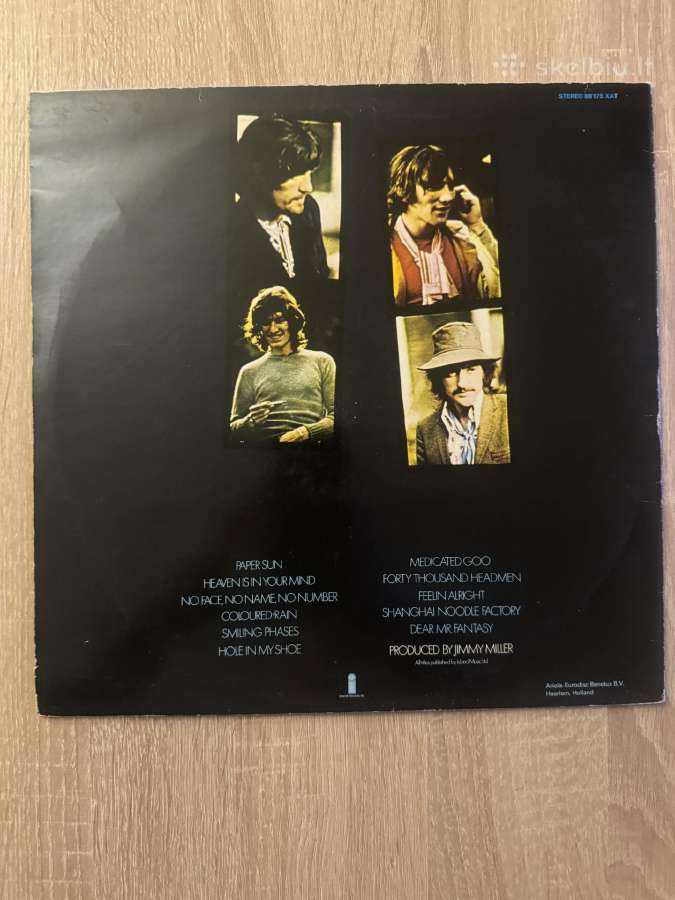 Traffic – Best Of Traffic 1974 Lp vinyl - nuotraukos Nr. 2