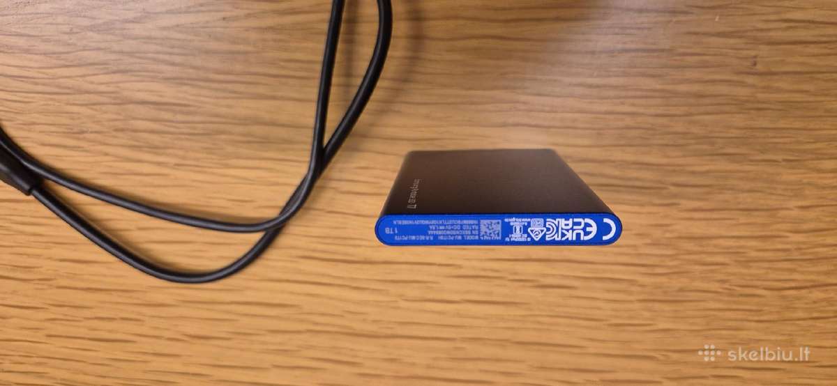 T7 HDD 1tb Samsung - nuotraukos Nr. 2
