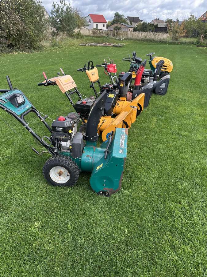 Husqvarna galingas sniego valytuvas pustuvas - nuotraukos Nr. 9
