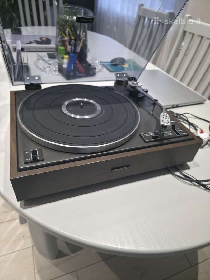Pioneer pl12d patefonas - nuotraukos Nr. 5