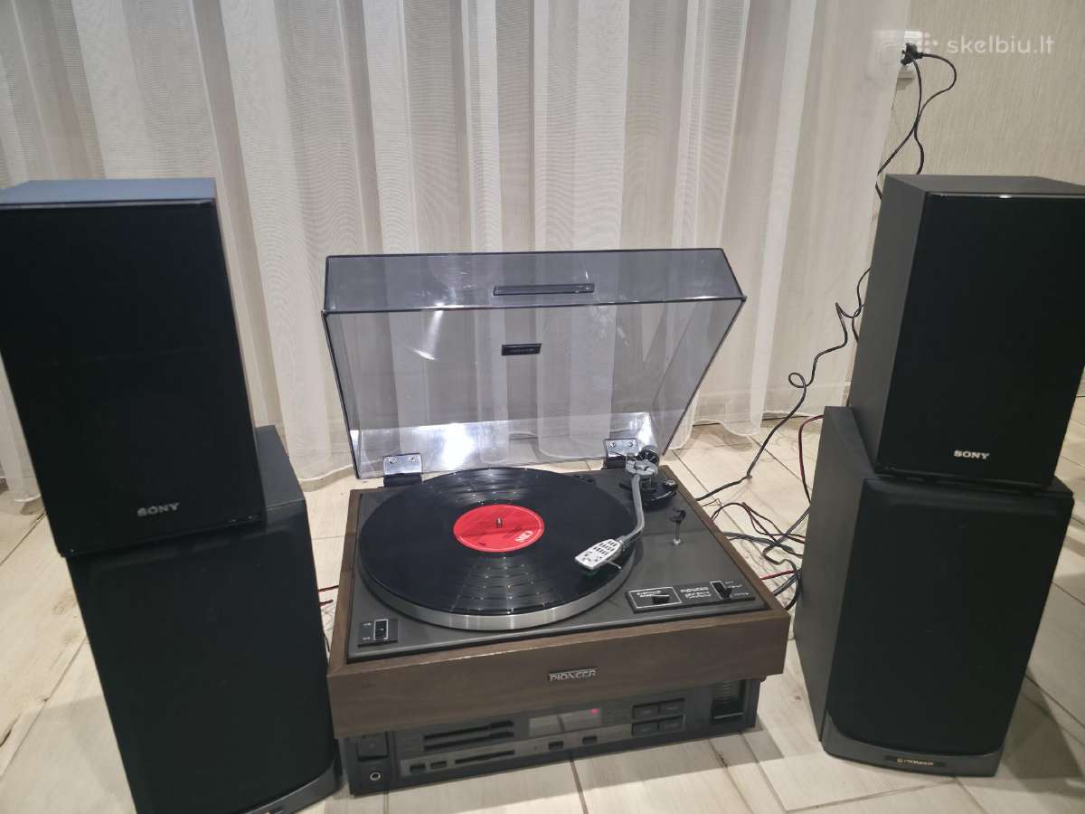 Pioneer pl12d patefonas - nuotraukos Nr. 13