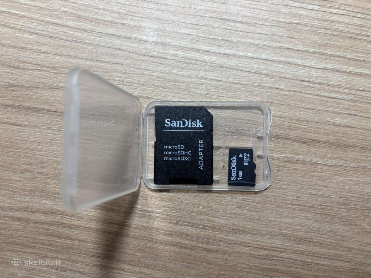 Atminties kortelė 1gb - nuotraukos Nr. 2
