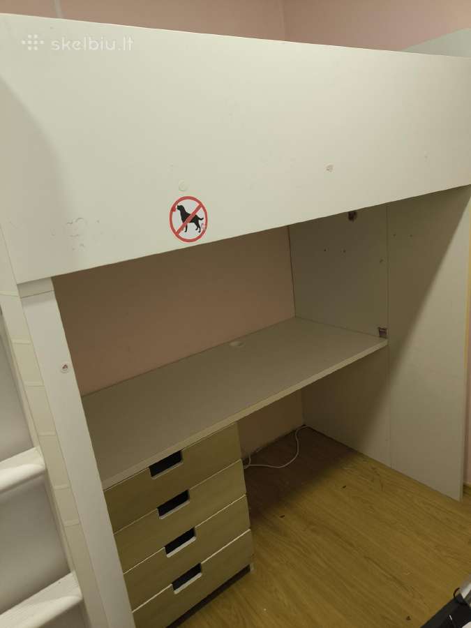 Rašomas stalas su miegama dalim - nuotraukos Nr. 7