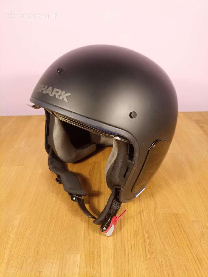 Naujas Shark S-dark moto šalmas, L dydis - nuotraukos Nr. 7