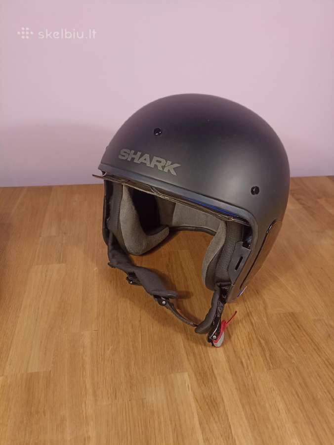 Naujas Shark S-dark moto šalmas, L dydis - nuotraukos Nr. 8