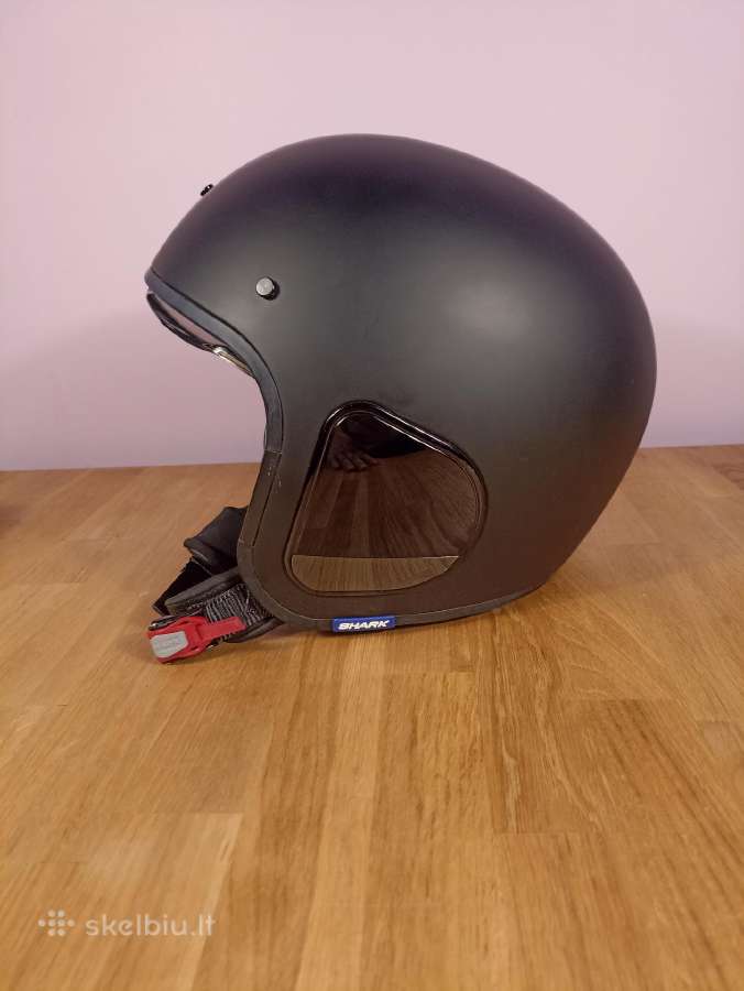 Naujas Shark S-dark moto šalmas, L dydis - nuotraukos Nr. 9
