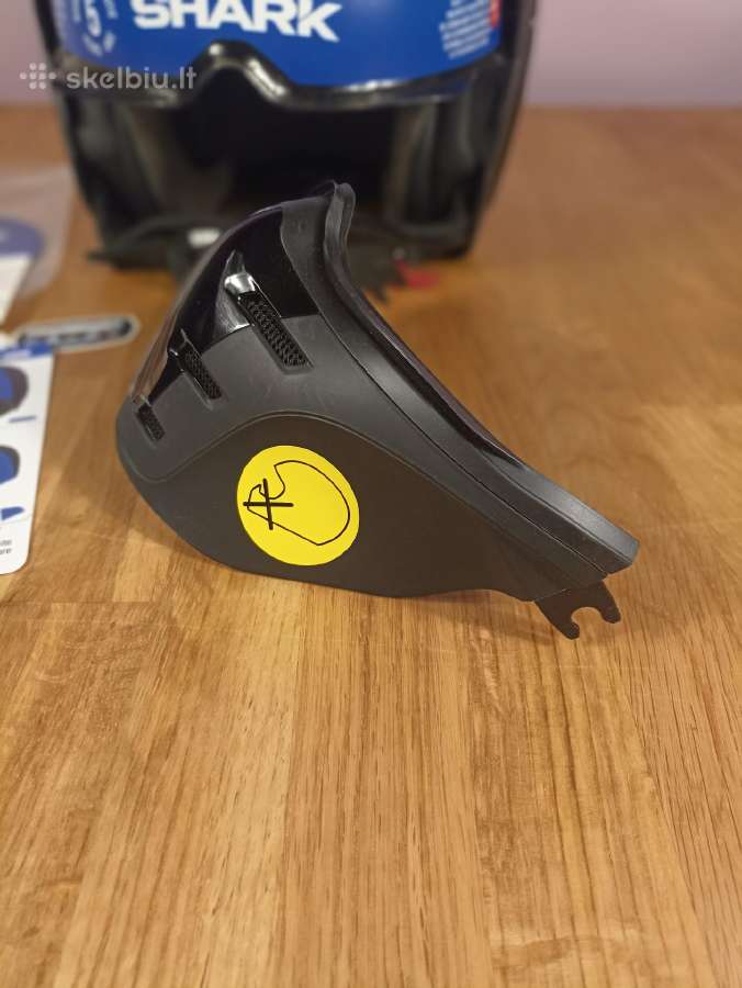 Naujas Shark S-dark moto šalmas, L dydis - nuotraukos Nr. 17
