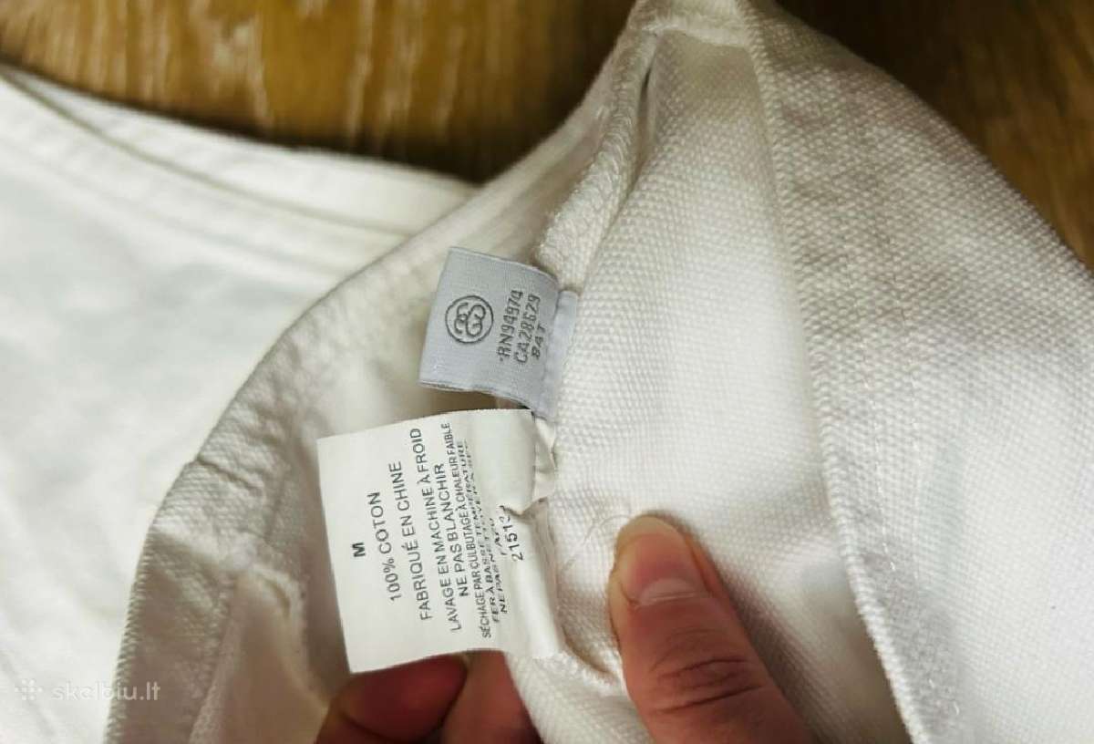 „stussy“ drobės / džinso audinio liemenė - nuotraukos Nr. 6